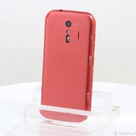 〔中古〕FUJITSU(富士通） らくらくスマートフォン 32GB ピンク F-42A docomoロック解除SIMフリー〔262-ud〕