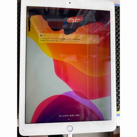 アイパッド(iPad)の【ジャンク品】Apple iPad Air 2 16GB シルバー 本体(タブレット)