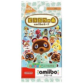 どうぶつの森 amiiboカード 第5弾 1パック単品 未開封 新品
