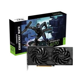 グラフィックボード 玄人志向 GALAKURO GAMING NVIDIA GeForce RTX 4070 [GG-RTX4070-E12GB/DF] グラフィックボード