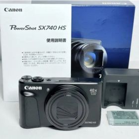Canon PowerShot SX740 HS ブラック