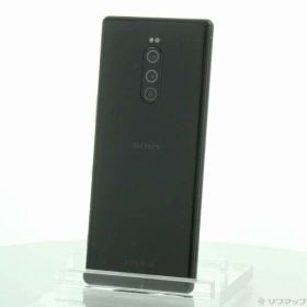 【中古】SONY(ソニー) Xperia 1 64GB ブラック 802SO SoftBank 【348-ud】