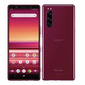 【SIMロック解除済】docomo Xperia5 SO-01M Red SONY 当社3ヶ月間保証 中古 イオシス