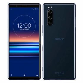 【SIMロック解除済】au Xperia5 SOV41 Blue SONY 当社3ヶ月間保証 中古 イオシス