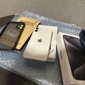 美品【iPhone 11】128GB Apple ホワイト ケース付