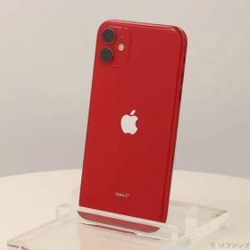 〔中古品〕 iPhone11 128GB プロダクトレッド MWM32J／A SIMフリー【349】