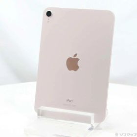 【中古】Apple(アップル) iPad mini 第6世代 64GB ピンク MLWL3J／A Wi-Fi 【349-ud】