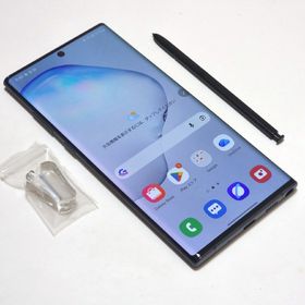 ギャラクシー(Galaxy)の国内版 SIMフリー GALAXY Note10+ 256GB オーラブラック(スマートフォン本体)