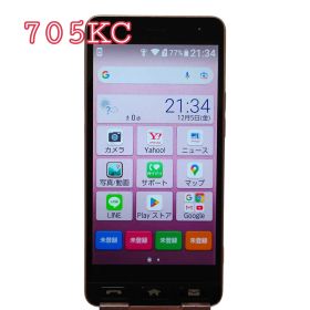 705KC スマートフォン 本体 ローズゴールド