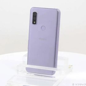 〔中古品〕 arrows We 64GB パープル F-51B docomo SIMフリー【368】