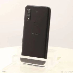 〔中古品〕 arrows We 64GB ブラック FCG01 au SIMフリー【262】