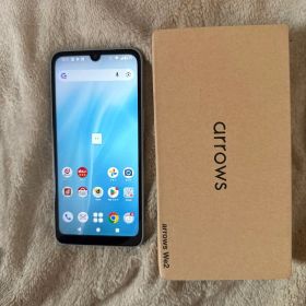 arrows we2 ブルー 本体 箱付きdocomo版