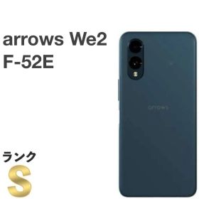 【新品同様】充電サイクル3回 arrows We2 F-52E docomo SIMフリー 64GB／4GB ネイビーグリーン 送料無料 H673MSBR