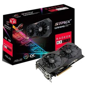 ASUS グラフィックボード Strixシリーズ AMD Radeon RX570搭載ビデオカード ROG-STRIX-RX570-O4G-