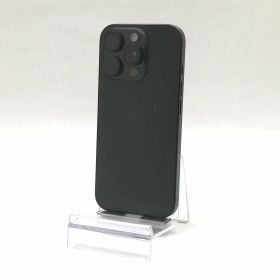 【中古品】Apple(アップル) iPhone 16 Pro / 2024 / 128GB / ブラックチタニウム / 国内版SIMフリー / ランク:B / MYMV3J/A / A3292 【中古品管理番号:37348】