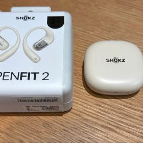 Shokz OpenFit 2 ワイヤレスイヤホン ベージュ