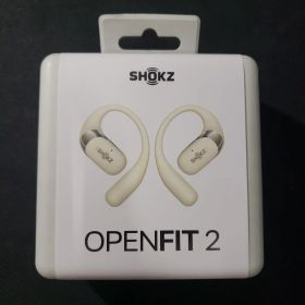 G84新品未開Shokz OpenFit 2 オープンイヤーヘッドホン ベージュ