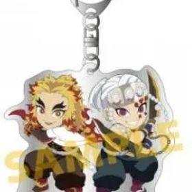 【未使用】鬼滅の刃 ヒノカミ血風譚2 煉獄杏寿郎 宇髄天元アクリルキーホルダー