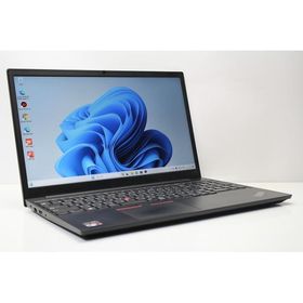 ノートパソコン 中古 ハイスペック Lenovo ThinkPad E15 Gen2 15.6インチ Ryzen 5 PRO 4650U SSD256GB メモリ8GB Windows11 カメラ