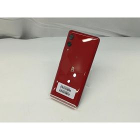 【中古】Wiko 楽天モバイル 【SIMフリー】 Rakuten Hand 5G クリムゾンレッド 4GB 128GB P780【札幌】保証期間１ヶ月【ランクA】