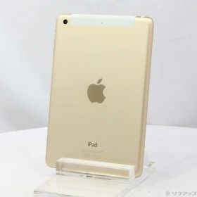 【中古】Apple(アップル) iPad mini 3 16GB ゴールド MGYR2J／A docomo 【262-ud】