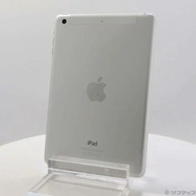 【中古】Apple(アップル) iPad mini 3 16GB シルバー MGHW2J／A au 【258-ud】