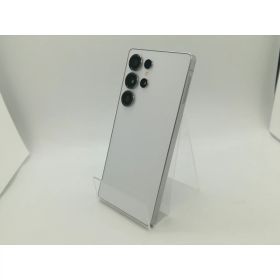【中古】SAMSUNG 国内版 【SIMフリー】 Galaxy S25 Ultra チタニウムホワイトシルバー 12GB 256GB【OSU301】保証期間1ヶ月【ランクA】