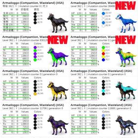 🎨 アルマドッゴ全30カラー✨ 即納OK／高レベル・高ステ個体も多数出品中！ | ARK Survival Evolvedのアカウントデータ、RMTの販売・買取一覧