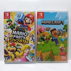 新品未開封 スーパー マリオパーティ ジャンボリー、マインクラフト Switch