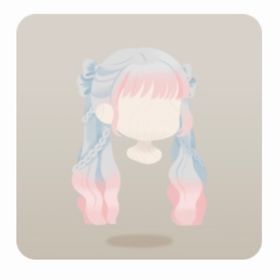 朝を迎えるツインテール、静かな夜を纏った目 ２点セット | リヴリーアイランドのアイテム、RMTの販売・買取一覧