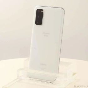 【中古】SAMSUNG(サムスン) Galaxy S20 5G 128GB クラウドホワイト SC-51A docomoロック解除SIMフリー 【276-ud】
