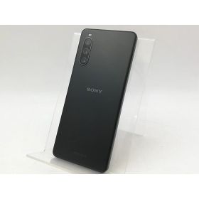【中古】SONY 楽天モバイル 【SIMフリー】 Xperia 10 IV ブラック 6GB 128GB XQ-CC44【大宮東口】保証期間1ヶ月【ランクC】