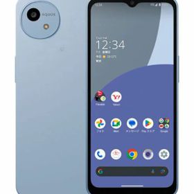 【中古】【安心保証】 AQUOS wish4 A402SH[64GB] Y!mobile ブルー