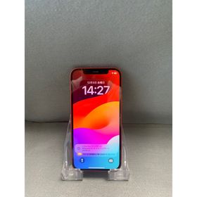 アップル(Apple)の中古美品 国内版 SIMフリー iPhone12 64GB レッド色(スマートフォン本体)
