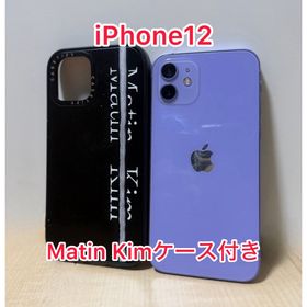アイフォーン(iPhone)のMatin Kimケース付き iPhone12 128GB 初期化済み(スマートフォン本体)