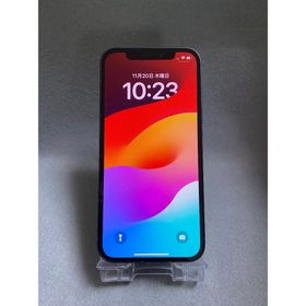 アイフォーン(iPhone)の美品中古 国内版 SIMフリー iPhone12 64GB ブラック色(スマートフォン本体)
