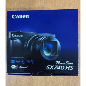 キヤノン(Canon)のキヤノン デジタルカメラ PowerShot SX740 HS BK ブラック((コンパクトデジタルカメラ)