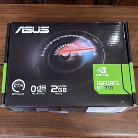 ASUS NVIDIA GEFORCE GT710-SL-2GD5-BRK-EVO ロープロ対応