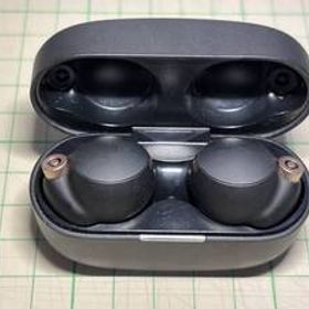 純正バッテリー新品交換済SONY WF-1000XM4黒ワイヤレスイヤホン