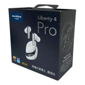 ANKER (アンカー) Soundcore Liberty 4 Pro サウンドコア リバティ4 ワイヤレスイヤホン A3954N21 パールホワイト 家電/045