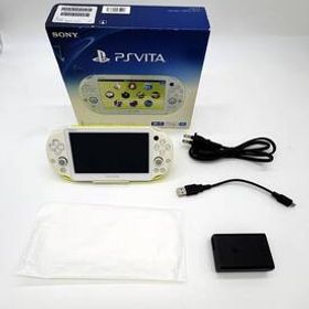 PlayStation Vita Wi-Fiモデル ライムグリーン/ホワイト (PCH-2000ZA13)【メーカー生産終了】【極美品】