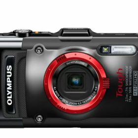 【中古】OLYMPUS デジタルカメラ STYLUS TG-3 Tough ブラック 1600万画素CMOS F2.0 15m防水 100kgf耐荷重 GPS+電子コンパス&内蔵Wi-Fi TG-3 BLK