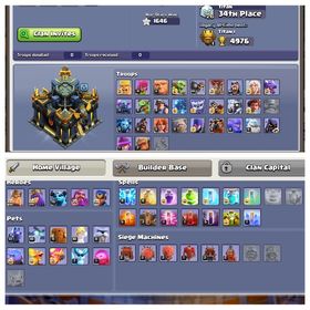 TH17 HEROレベル高 | クラクラ(クラッシュオブクラン)のアカウントデータ、RMTの販売・買取一覧