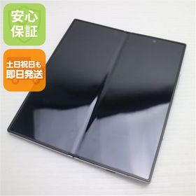 安心保証 新品同様 SIMフリー Galaxy Z Fold6 256GB シルバーシャドウ