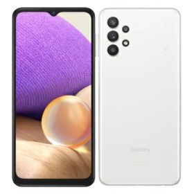 【SIMロック解除済】au Galaxy A32 5G SCG08 オーサムホワイト SAMSUNG 当社3ヶ月間保証 中古 イオシス