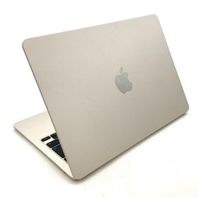 アップル(Apple)の【全額返金保証】【最速発送】Apple MacBook Air 13インチ 2022 Apple M2 8GB SSD 256GB スターライト 88% 動作確認済(ノートPC)