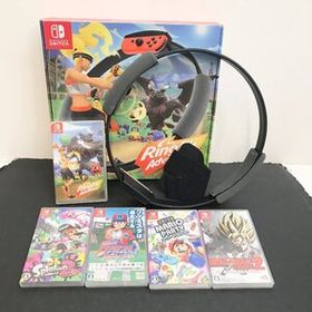 【ジャンク・未検品】ニンテンドースイッチ ソフト 5本セット ～スーパーマリオパーティ、ドラゴンボールゼノバース２～【ゲ-386】】