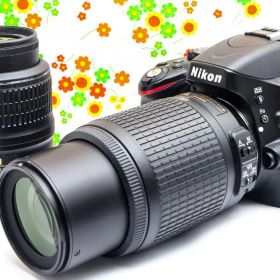 美品 Nikon D5100☆スマホに送れる！☆ダブルレンズ！☆付属品多数！