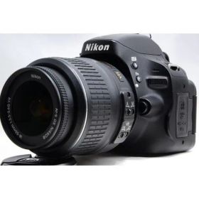 ニコン Nikon D5100 レンズセット ブラック 美品 SDカードストラップ付き