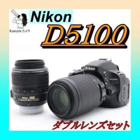 D5100 NIKON⭐Wレンズセット⭐一眼レフ 初心者セット スマホ転送